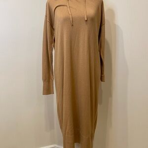 Banana Republic Camel Long Sleeve Dress